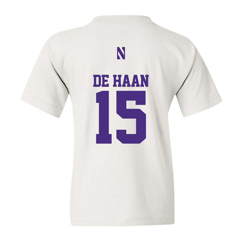 Northwestern - NCAA Women's Field Hockey : Annika de Haan - Classic Shersey Youth T-Shirt-1