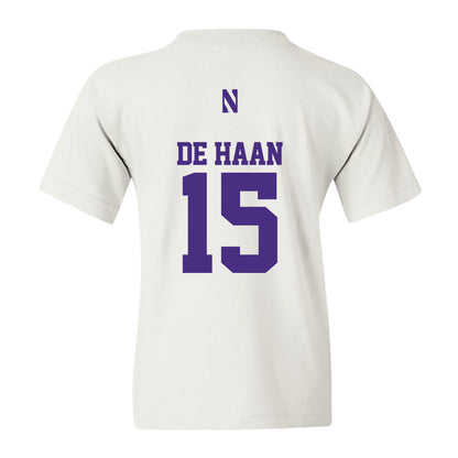 Northwestern - NCAA Women's Field Hockey : Annika de Haan - Classic Shersey Youth T-Shirt-1