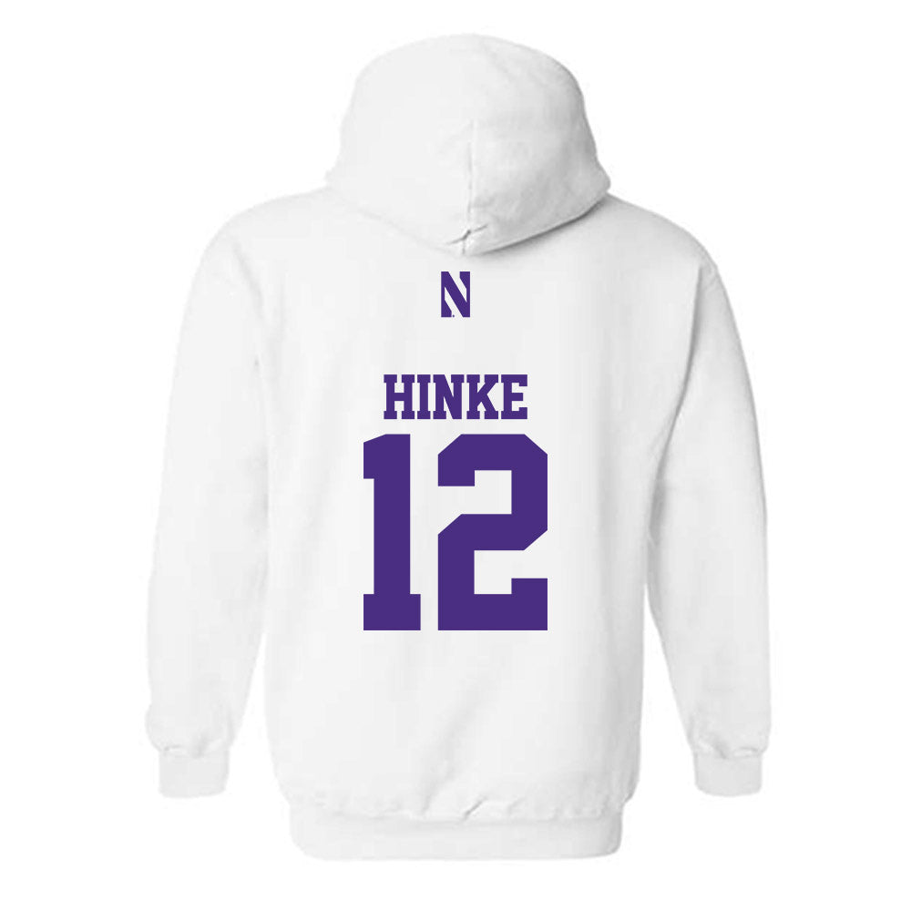 Northwestern - NCAA Women's Field Hockey : Greta Hinke - Classic Shersey Hooded Sweatshirt-1