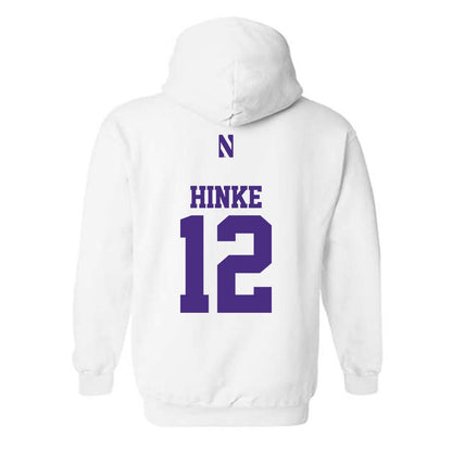 Northwestern - NCAA Women's Field Hockey : Greta Hinke - Classic Shersey Hooded Sweatshirt-1