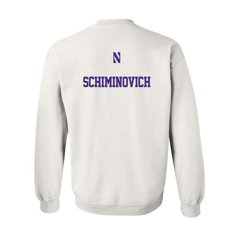 Northwestern - NCAA Women's Fencing : Sophia Schiminovich - Classic Shersey Crewneck Sweatshirt-1