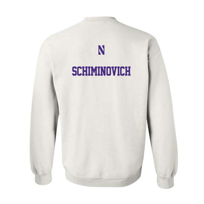 Northwestern - NCAA Women's Fencing : Sophia Schiminovich - Classic Shersey Crewneck Sweatshirt-1