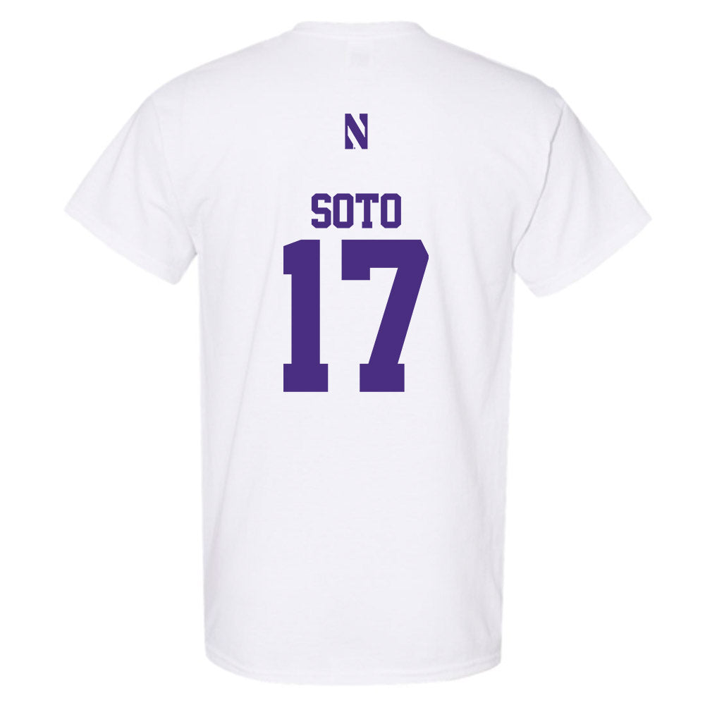 Northwestern - NCAA Women's Lacrosse : Jenna Soto - Classic Shersey T-Shirt-1