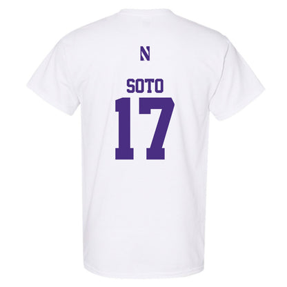 Northwestern - NCAA Women's Lacrosse : Jenna Soto - Classic Shersey T-Shirt-1