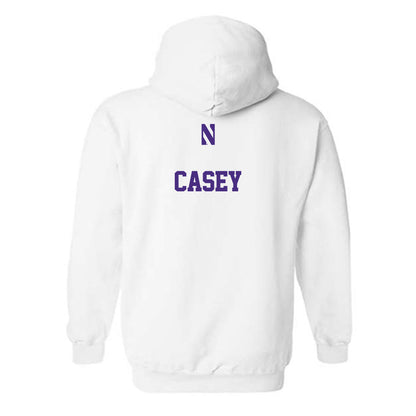 Northwestern - NCAA Men's Tennis : Greyson Casey - Classic Shersey Hooded Sweatshirt-1