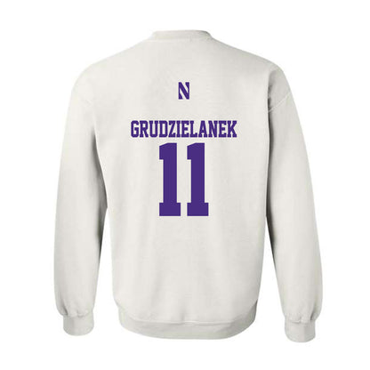 Northwestern - NCAA Softball : Riley Grudzielanek - Classic Shersey Crewneck Sweatshirt-1