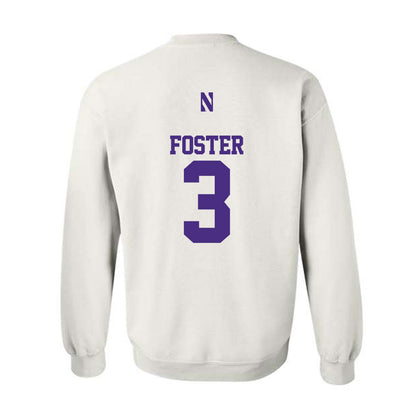 Northwestern - NCAA Women's Lacrosse : Aditi Foster - Classic Shersey Crewneck Sweatshirt-1