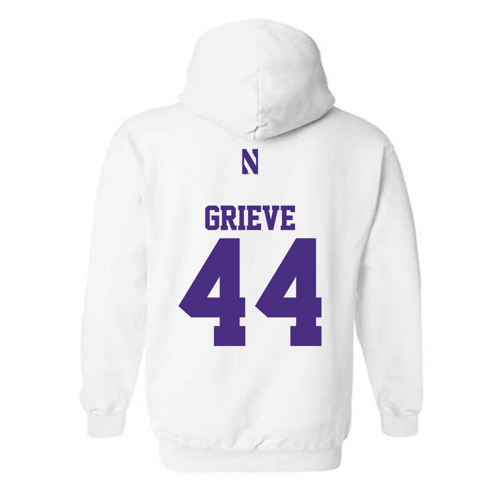 Northwestern - NCAA Women's Lacrosse : Camille Grieve - Classic Shersey Hooded Sweatshirt-1