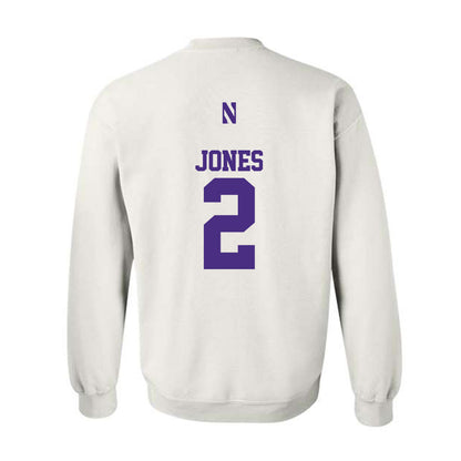 Northwestern - NCAA Women's Basketball : Kyla Jones - Classic Shersey Crewneck Sweatshirt-1