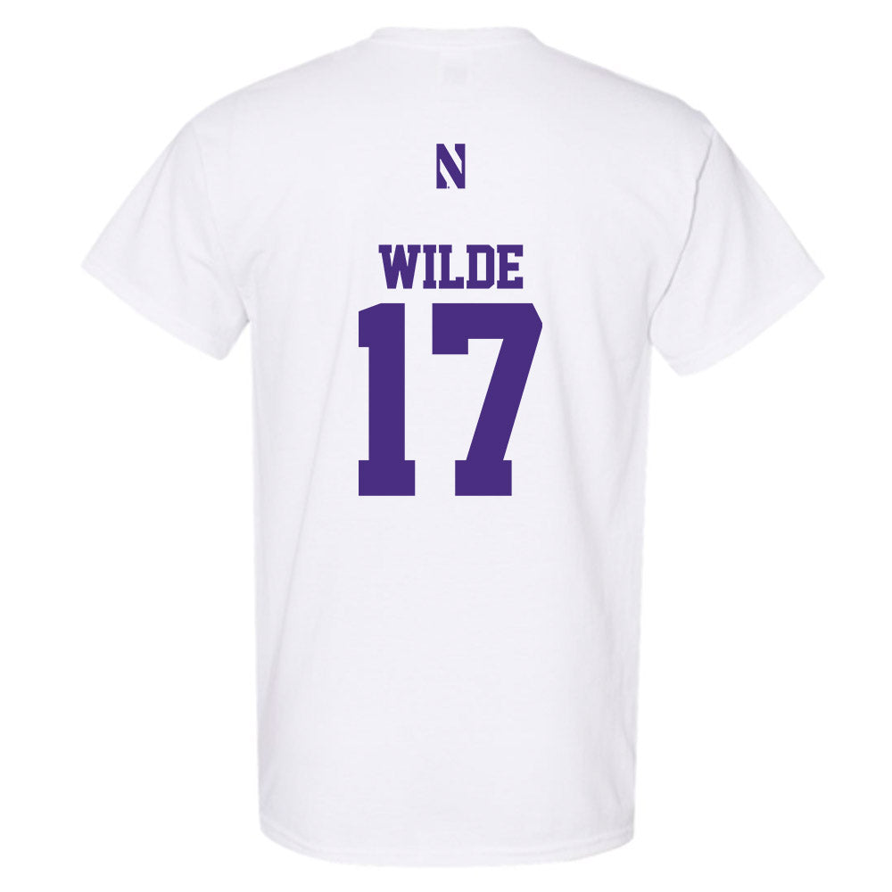 Northwestern - NCAA Football : Griffin Wilde - Classic Shersey T-Shirt-1