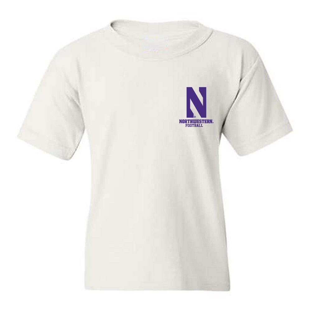 Northwestern - NCAA Football : Albert Kunickis - Classic Shersey Youth T-Shirt-0