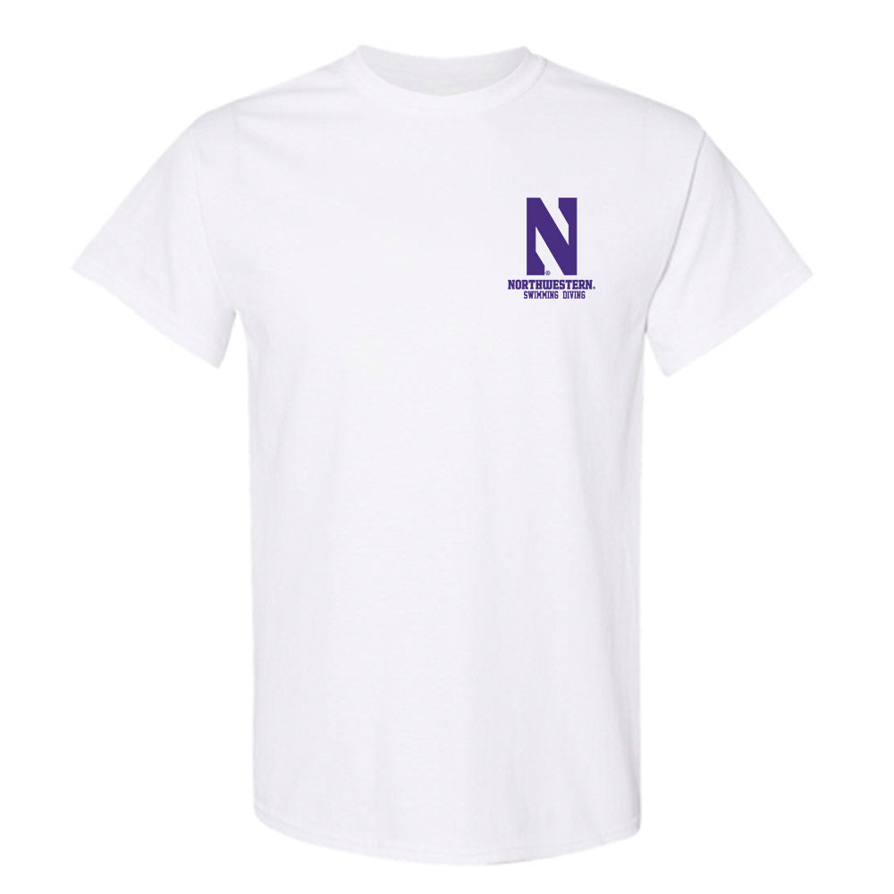 Northwestern - NCAA Women's Swimming & Diving : Claudia Chang - Classic Shersey T-Shirt