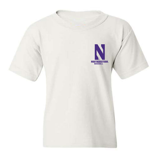 Northwestern - NCAA Baseball : Owen McElfatrick - Classic Shersey Youth T-Shirt