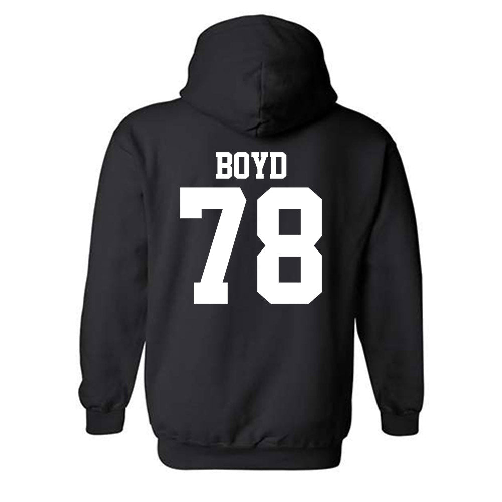 Northwestern - NCAA Football : Trey Boyd - Classic Shersey Hooded Sweatshirt-1