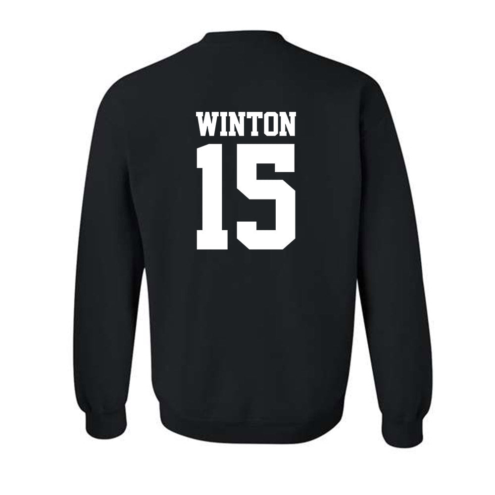 Northwestern - NCAA Football : Sean Winton - Classic Shersey Crewneck Sweatshirt-1