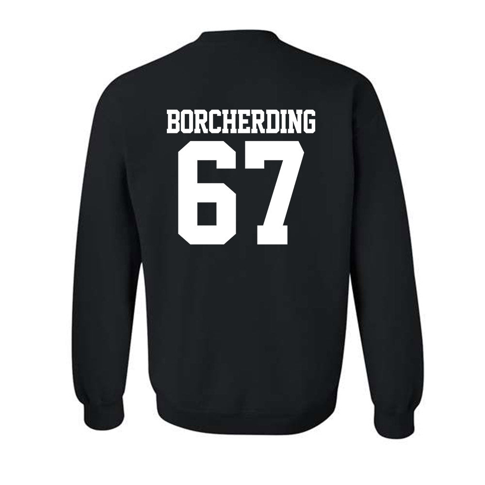 Northwestern - NCAA Football : Jace Borcherding - Classic Shersey Crewneck Sweatshirt-1