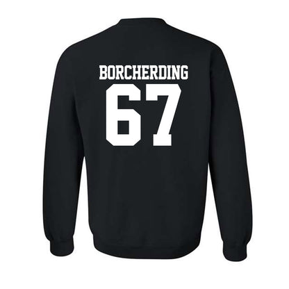 Northwestern - NCAA Football : Jace Borcherding - Classic Shersey Crewneck Sweatshirt-1