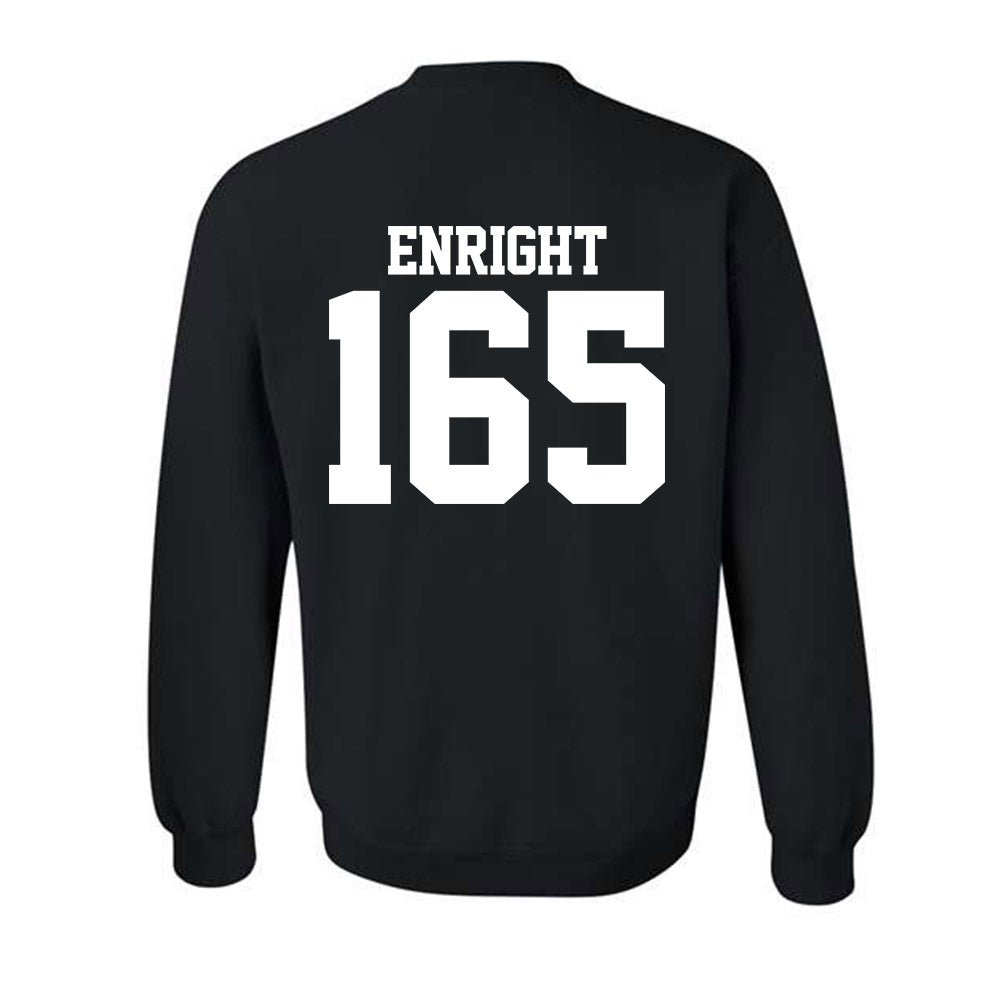 Northwestern - NCAA Wrestling : Eddie Enright - Classic Shersey Crewneck Sweatshirt-1