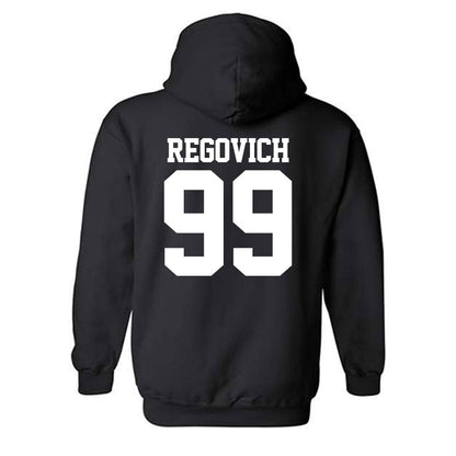Northwestern - NCAA Football : Troy Regovich - Classic Shersey Hooded Sweatshirt-1
