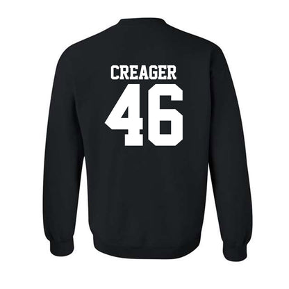 Northwestern - NCAA Football : Lincoln Creager - Classic Shersey Crewneck Sweatshirt-1