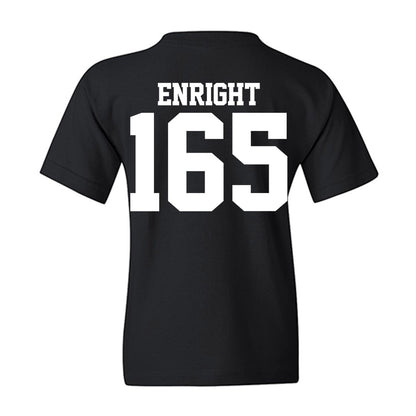 Northwestern - NCAA Wrestling : Eddie Enright - Classic Shersey Youth T-Shirt-1