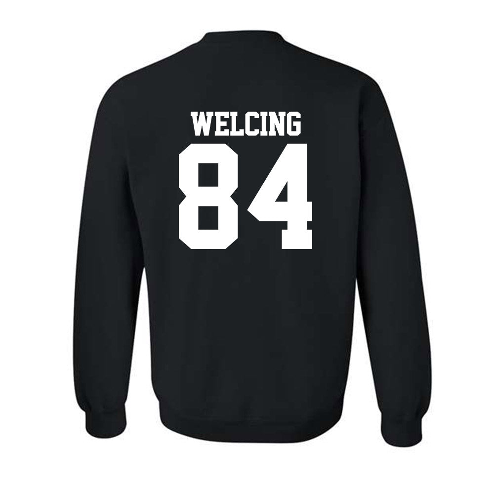 Northwestern - NCAA Football : Hunter Welcing - Classic Shersey Crewneck Sweatshirt-1