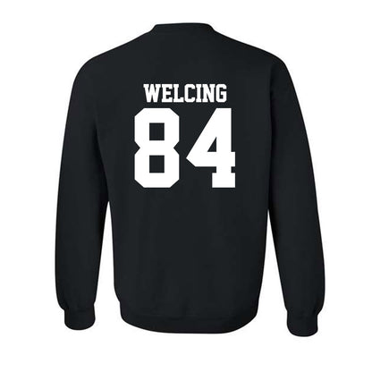 Northwestern - NCAA Football : Hunter Welcing - Classic Shersey Crewneck Sweatshirt-1
