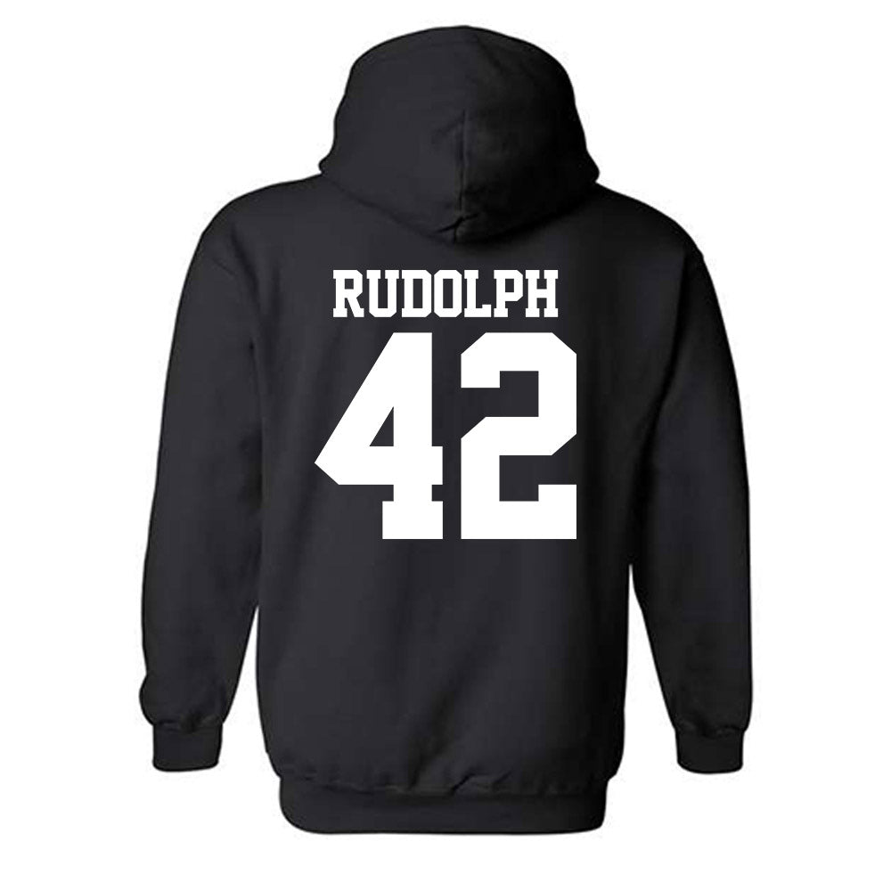 Northwestern - NCAA Women's Lacrosse : Hannah Rudolph - Classic Shersey Hooded Sweatshirt-1