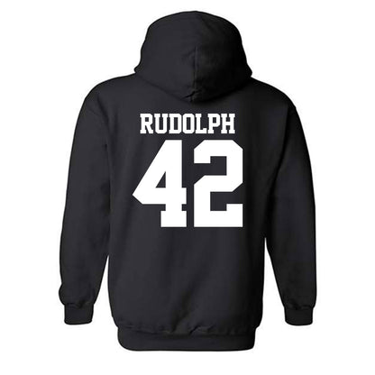 Northwestern - NCAA Women's Lacrosse : Hannah Rudolph - Classic Shersey Hooded Sweatshirt-1