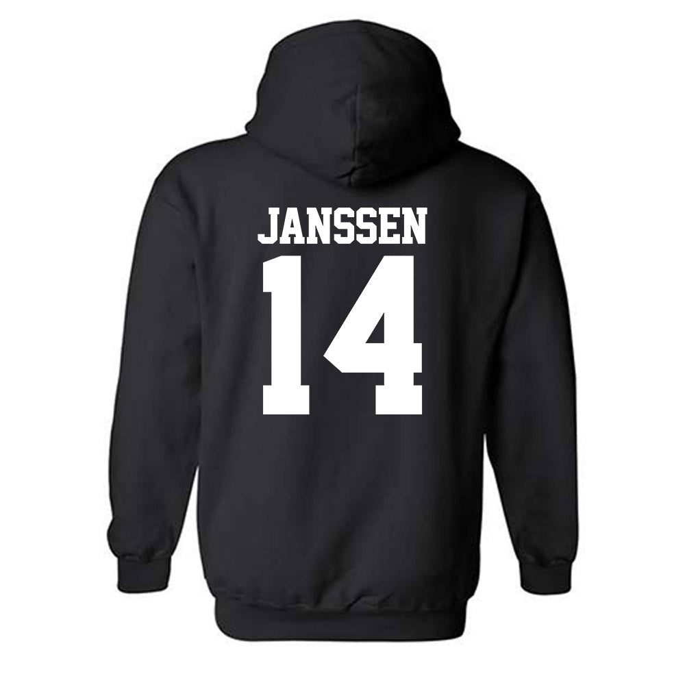 Northwestern - NCAA Women's Field Hockey : Kate Janssen - Classic Shersey Hooded Sweatshirt-1
