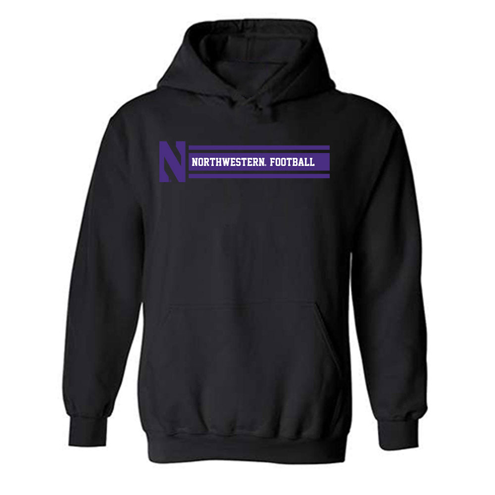 Northwestern - NCAA Football : Fred Davis II - Classic Shersey Hooded Sweatshirt-0