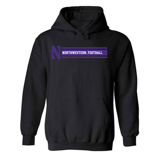 Northwestern - NCAA Football : Sean Martin - Classic Shersey Hooded Sweatshirt-0