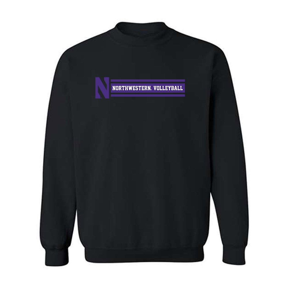 Northwestern - NCAA Women's Volleyball : Kayla Kauffman - Classic Shersey Crewneck Sweatshirt-0