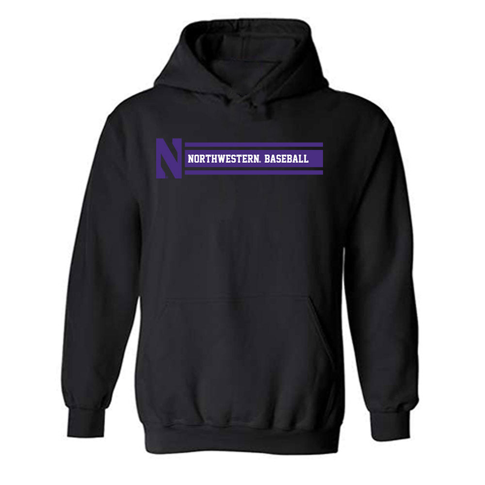 Northwestern - NCAA Baseball : Yonghoon Lee - Classic Shersey Hooded Sweatshirt-0