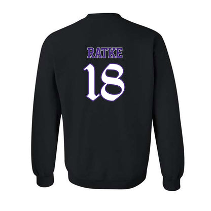 Northwestern - NCAA Women's Lacrosse : Claire Ratke - Crewneck Sweatshirt-1