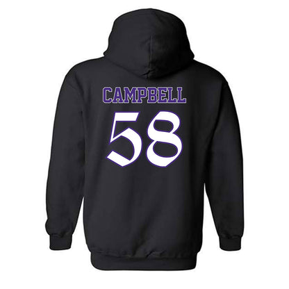 Northwestern - NCAA Football : Nathaniel Campbell - Hooded Sweatshirt-1
