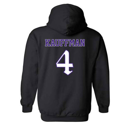 Northwestern - NCAA Women's Volleyball : Kayla Kauffman - Hooded Sweatshirt-1
