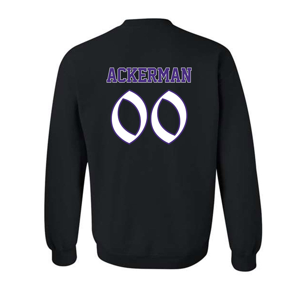 Northwestern - NCAA Baseball : Riley Ackerman - Crewneck Sweatshirt-1