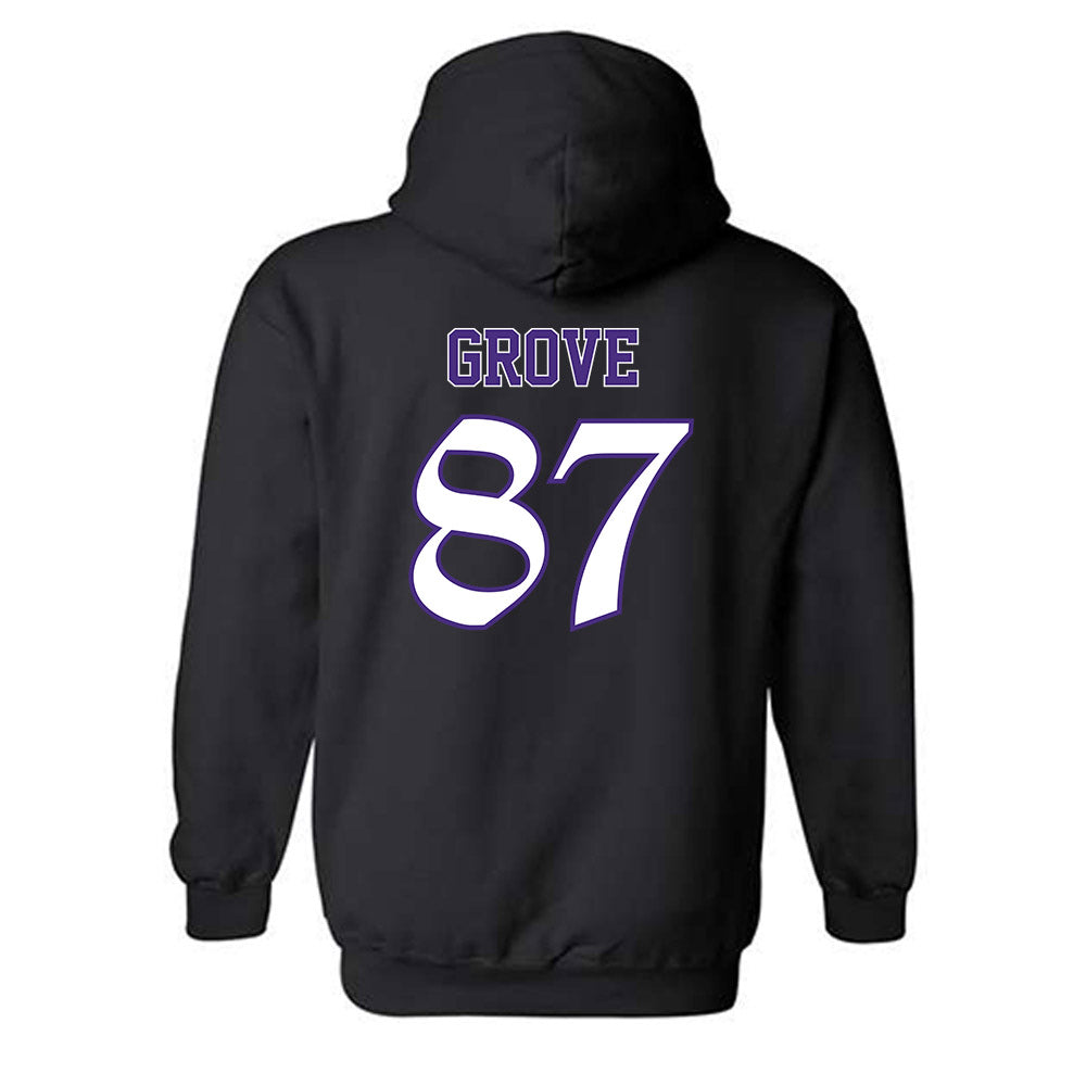 Northwestern - NCAA Football : Carson Grove - Hooded Sweatshirt-1