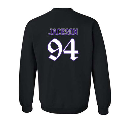 Northwestern - NCAA Football : Miguel Jackson - Crewneck Sweatshirt-1