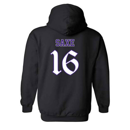Northwestern - NCAA Football : Brennan Saxe - Hooded Sweatshirt-1