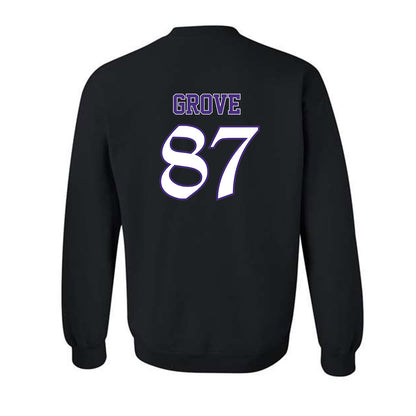 Northwestern - NCAA Football : Carson Grove - Crewneck Sweatshirt-1