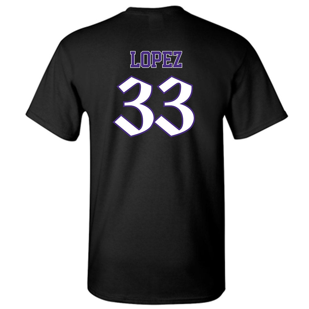 Northwestern - NCAA Women's Basketball : Amparo Lopez - T-Shirt-1