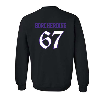 Northwestern - NCAA Football : Jace Borcherding - Crewneck Sweatshirt-1