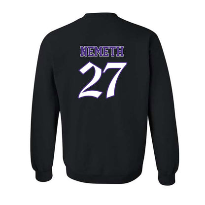Northwestern - NCAA Women's Field Hockey : Nadia Nemeth - Crewneck Sweatshirt-1