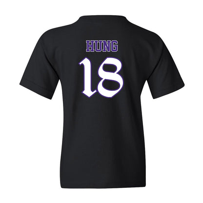 Northwestern - NCAA Women's Fencing : Juliana Hung - Youth T-Shirt