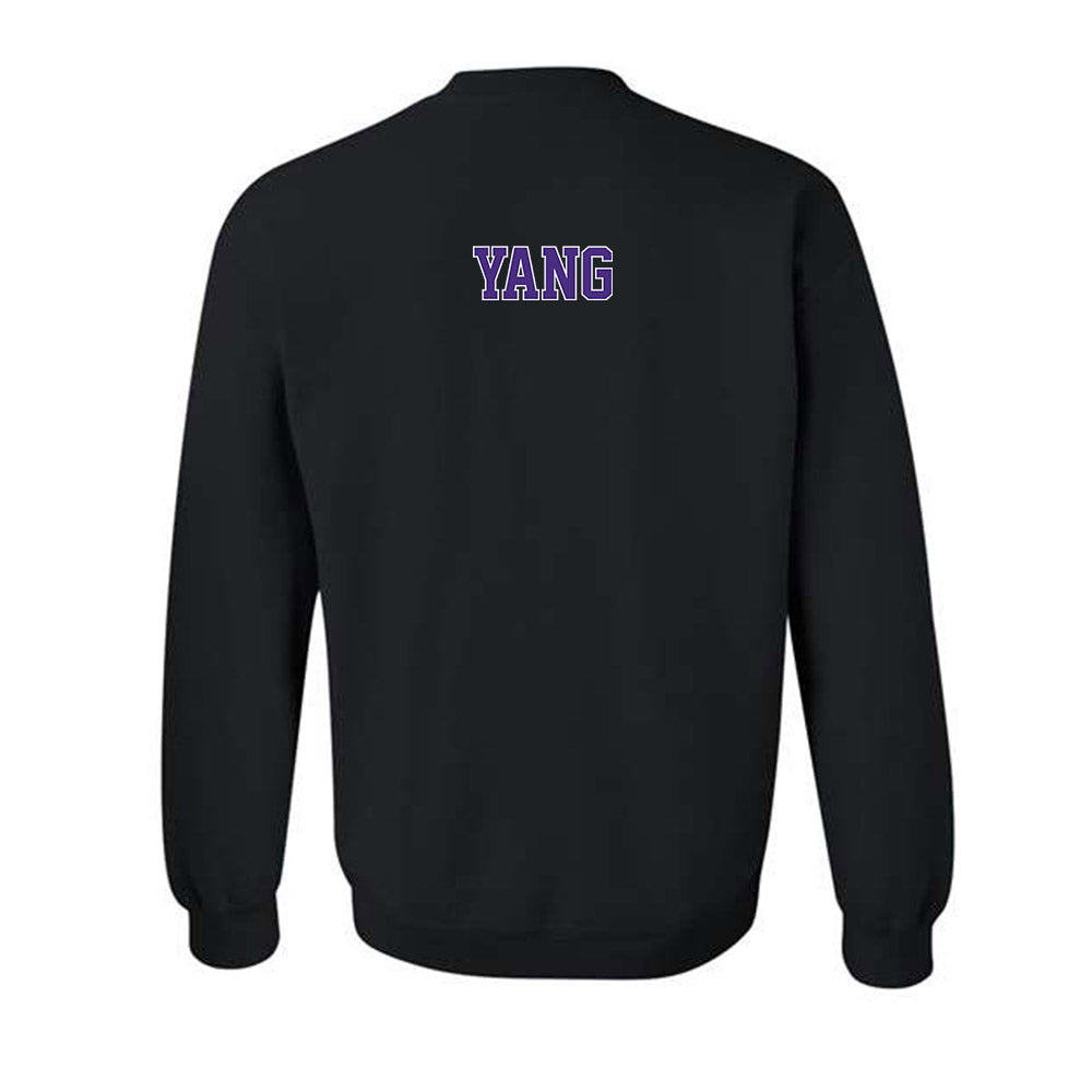 Northwestern - NCAA Men's Tennis : Vincent Yang - Crewneck Sweatshirt