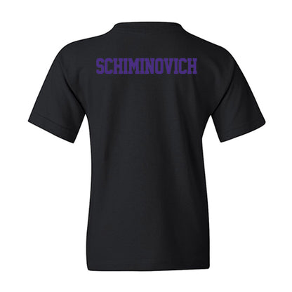 Northwestern - NCAA Women's Fencing : Sophia Schiminovich - Youth T-Shirt-1