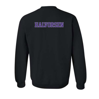 Northwestern - NCAA Wrestling : Jon Halvorsen - Crewneck Sweatshirt