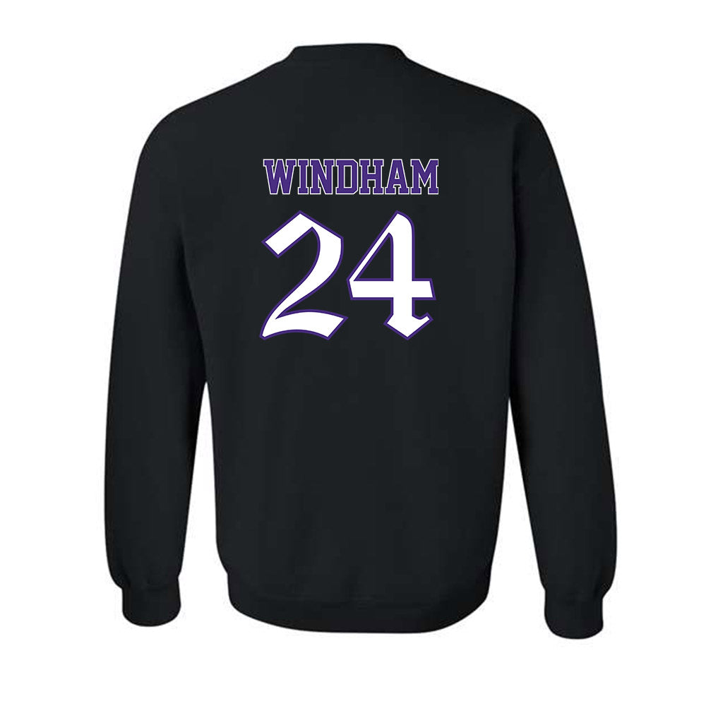 Northwestern - NCAA Men's Basketball : KJ Windham - Crewneck Sweatshirt